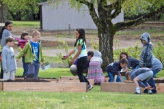 YMCA Kids Planting